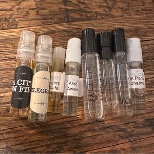Perfume sample set